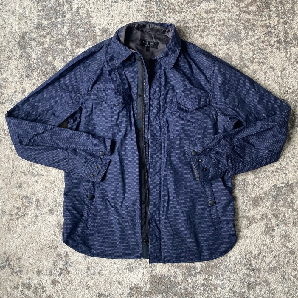 Rag & Bone Navy/White Jacket